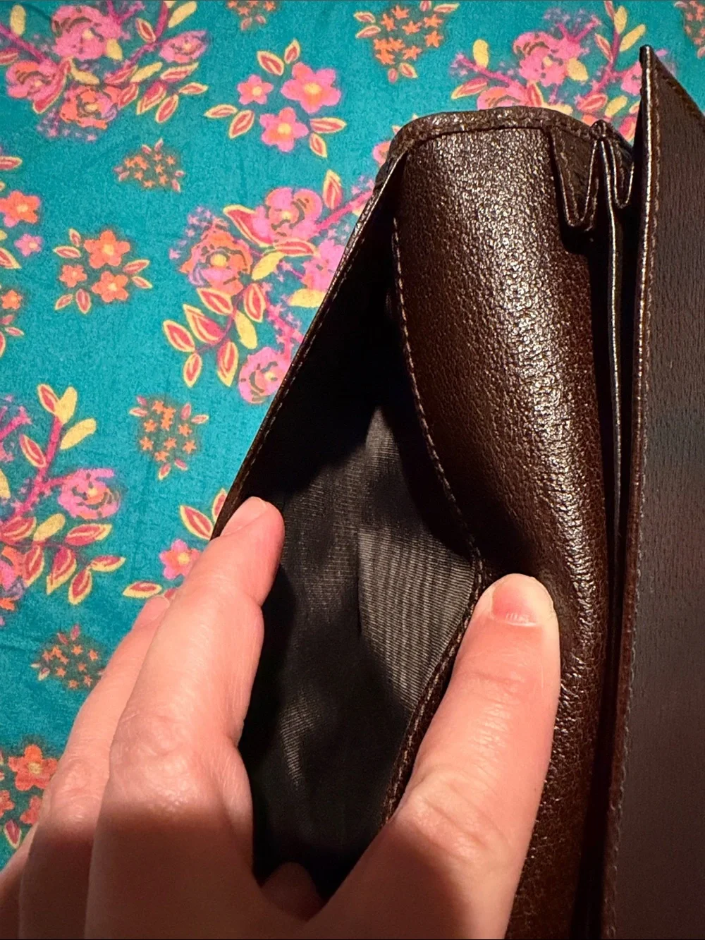 Gucci Beige Brown GG Canvas Long Wallet - Picture 8 of 9